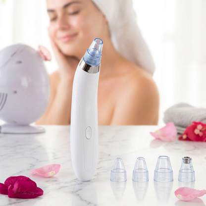 LIMPIADOR DE POROS FACIAL MEDIANTE SUCCIÓN