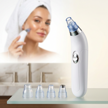 LIMPIADOR DE POROS FACIAL MEDIANTE SUCCIÓN